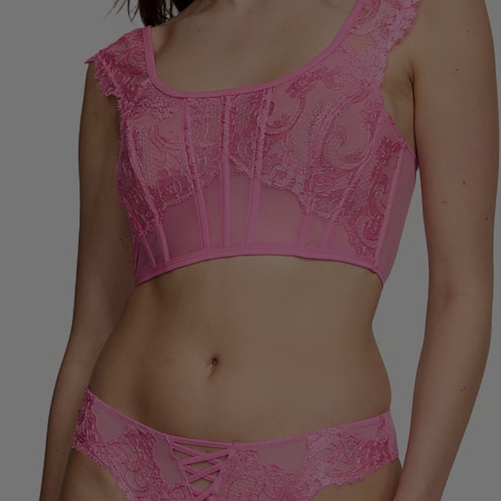 VS Victoria's Secret Pink Lace Bra NWT